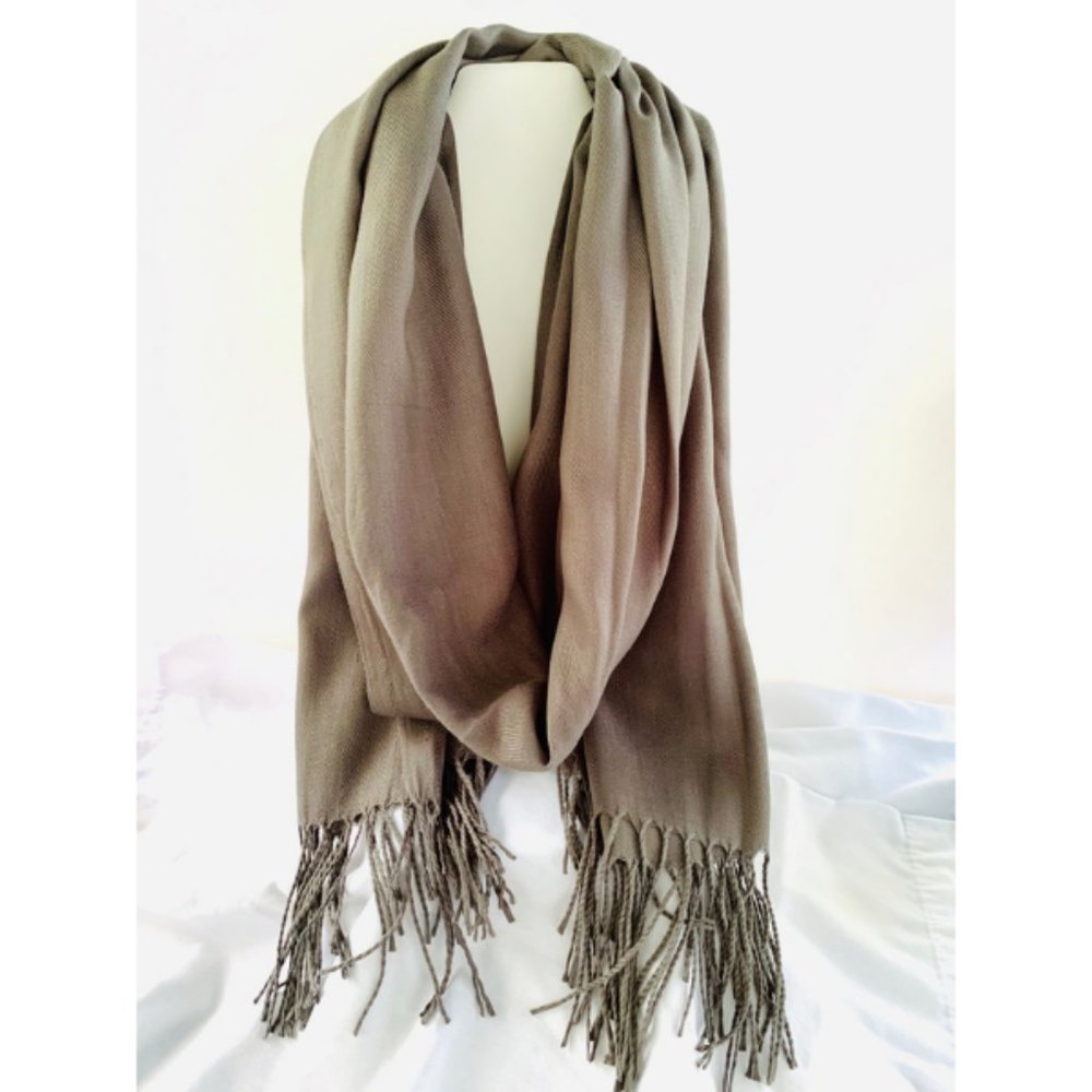Cashmere Scarf - Gray